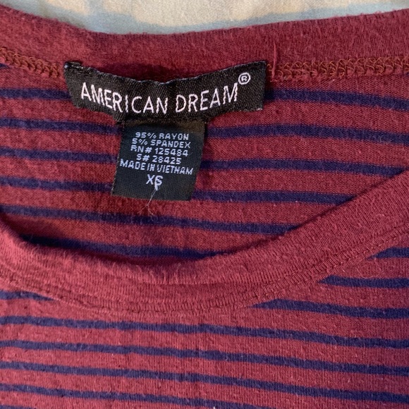 Red striped tee - Picture 2 of 3